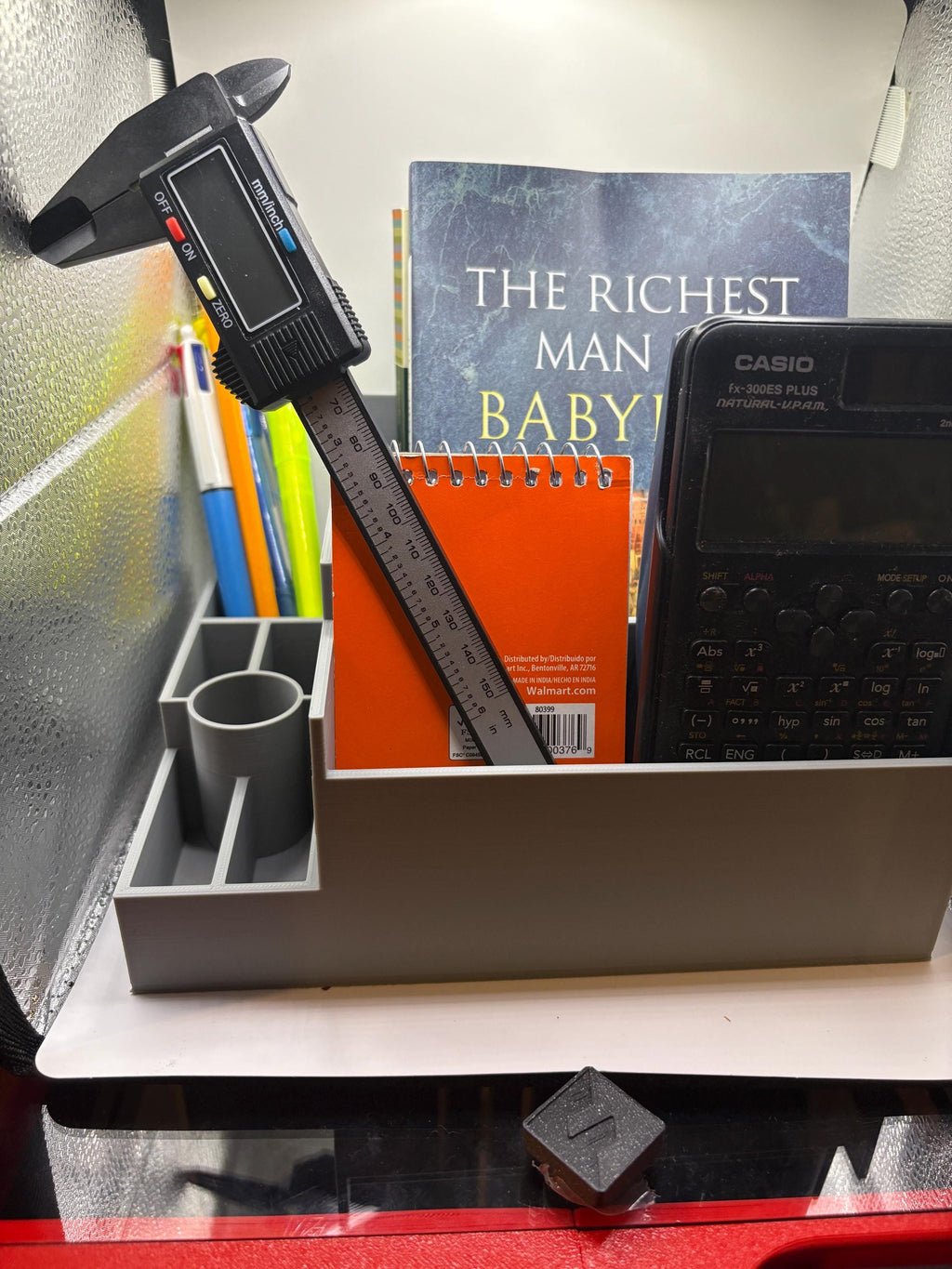 Personalized Desk Organizer: 3D Printed Pen Holder & Office Tray