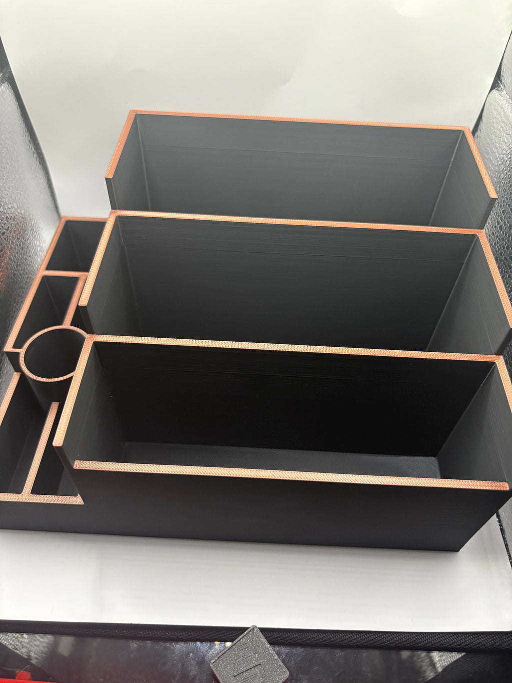 Personalized Desk Organizer: 3D Printed Pen Holder & Office Tray