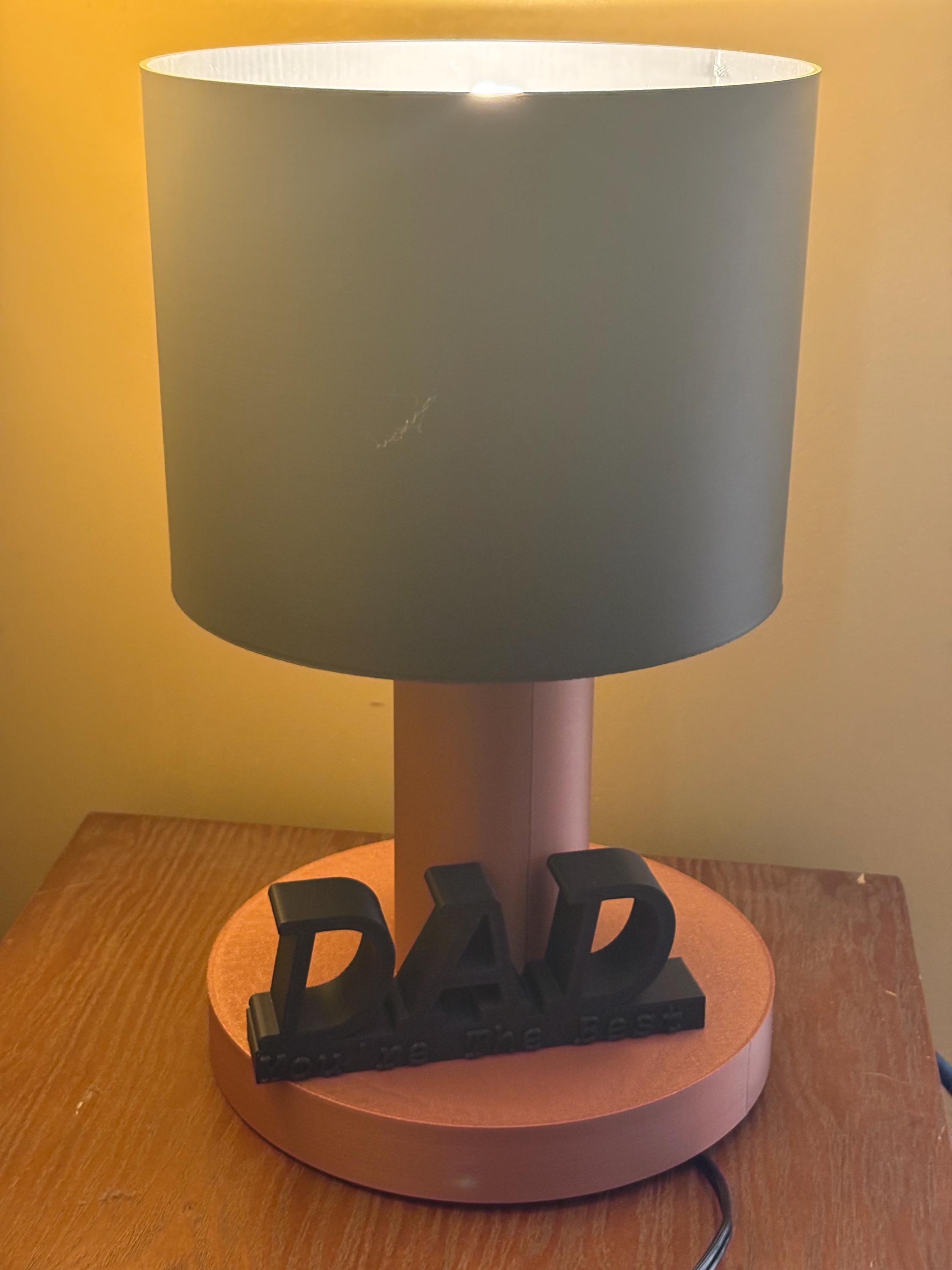 Matte Black & Copper Desk Lamp: Modern Accent Light