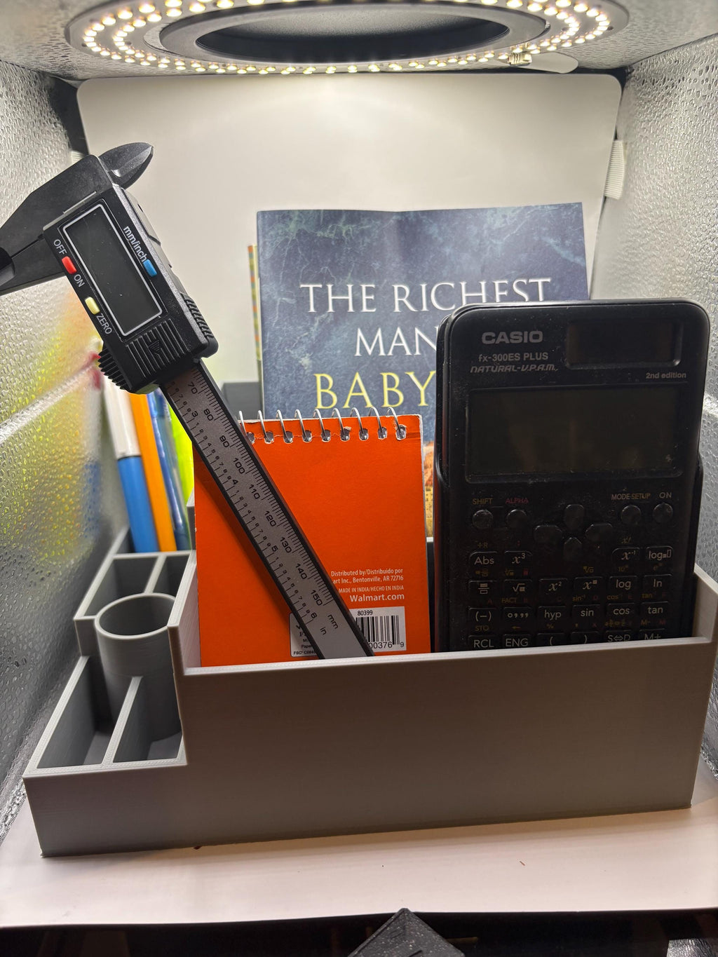 Personalized Desk Organizer: 3D Printed Pen Holder & Office Tray